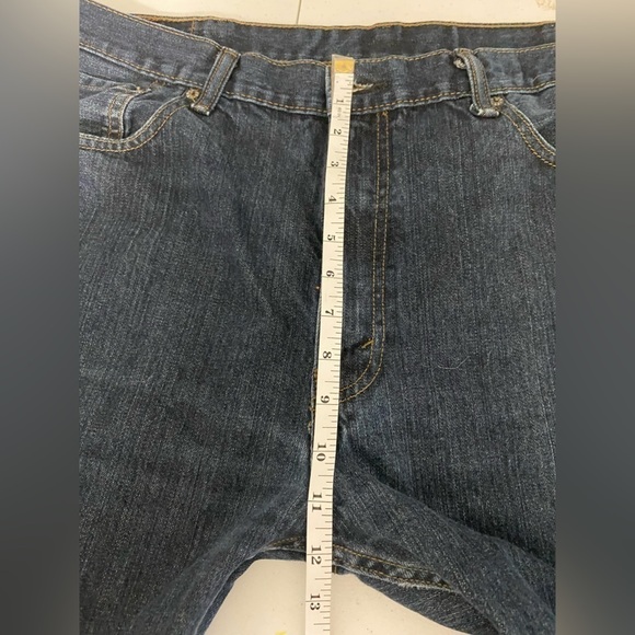 Levi’s 505 Mens W40 x L32 Straight Leg Medium Wash Jeans - Picture 7 of 10